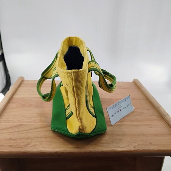 Tommy Hilfiger women’s Mini backpack Purse tote synthetic leather vegan Y2K - Picture 5 of 10